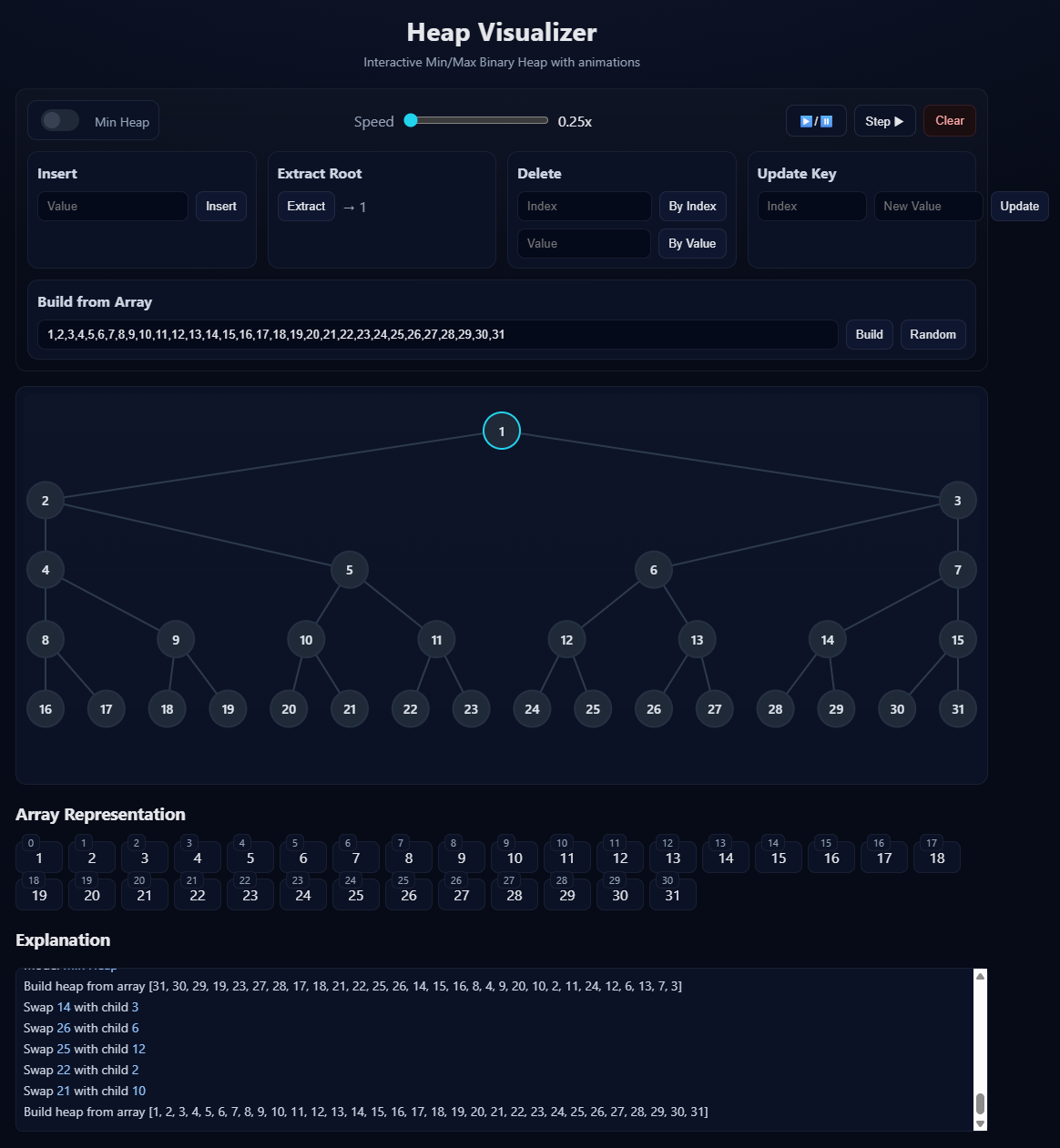 Heap Visualizer